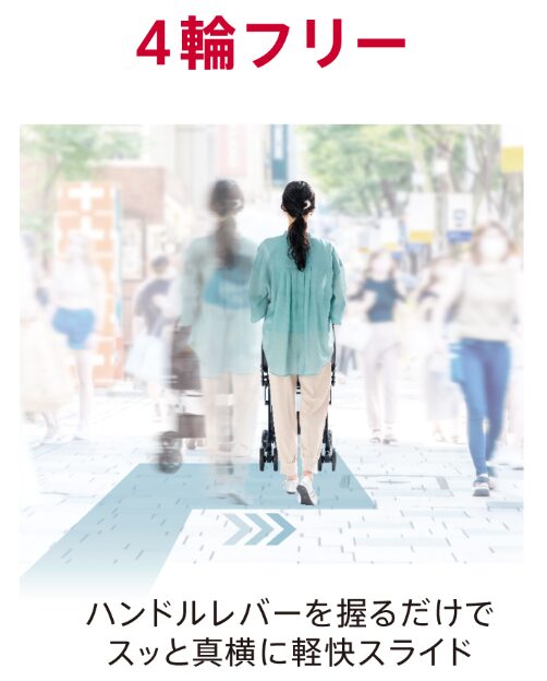 4輪フリー