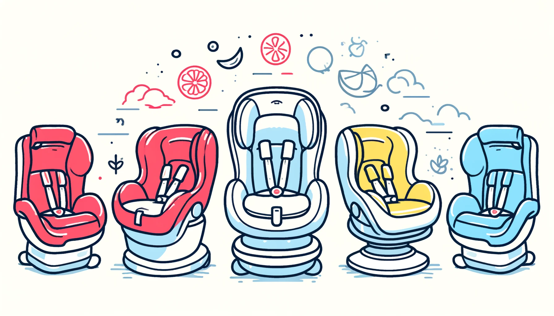 コンパクトなチャイルドシート3選