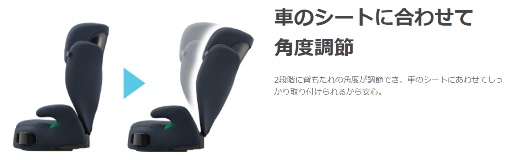 リクライニング機能