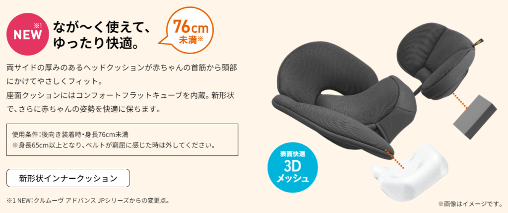 クルムーヴコンパクト新形状インナークッション