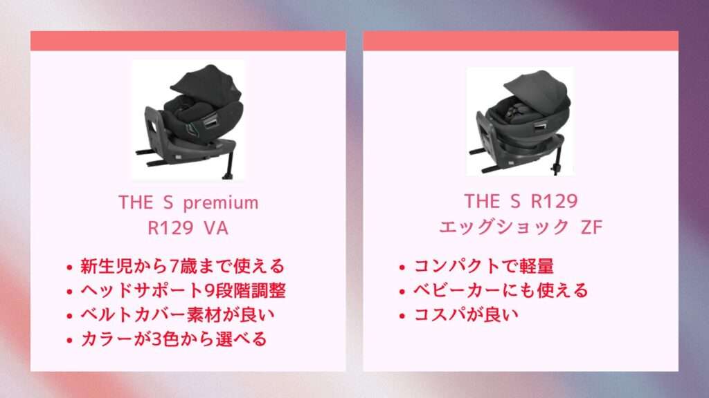 【比較表】THE S premium VAとTHE S ZFの違い11個を解説