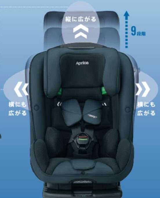フォームフィットネクストのヘッドレスト調整